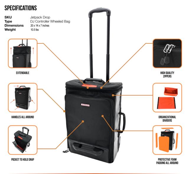Rental store for DJ ROLLING TRAVEL BAG in Minneapolis MN